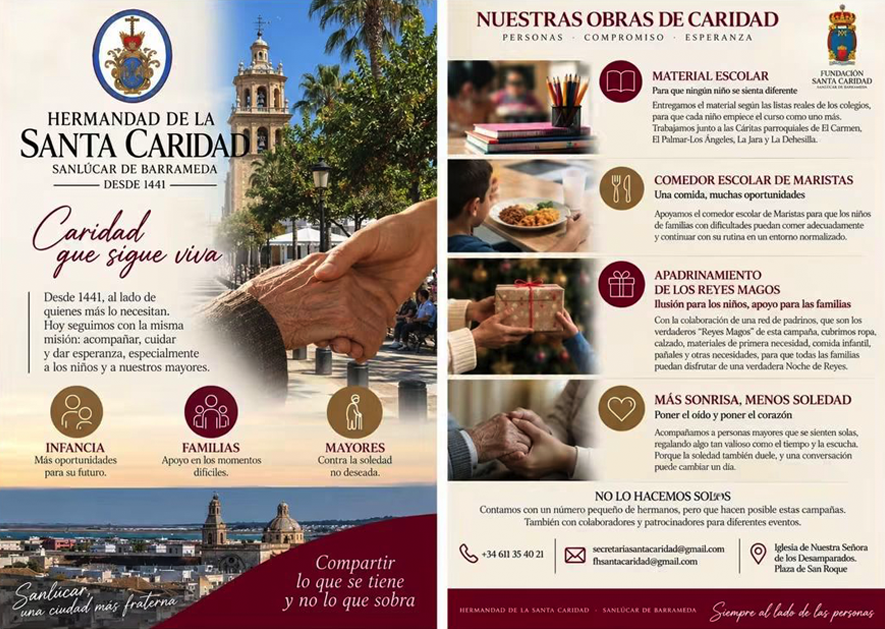 Hermandad Santa Caridad, Sanlúcar Barrameda, Historia, Andalucía, España, Cádiz, Archivo