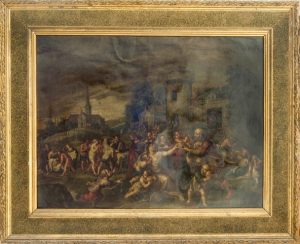 Pintura Las siete obras de misericordia corporales